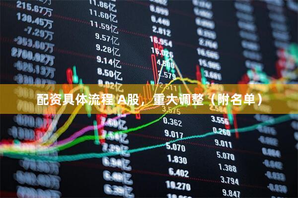 配资具体流程 A股，重大调整（附名单）